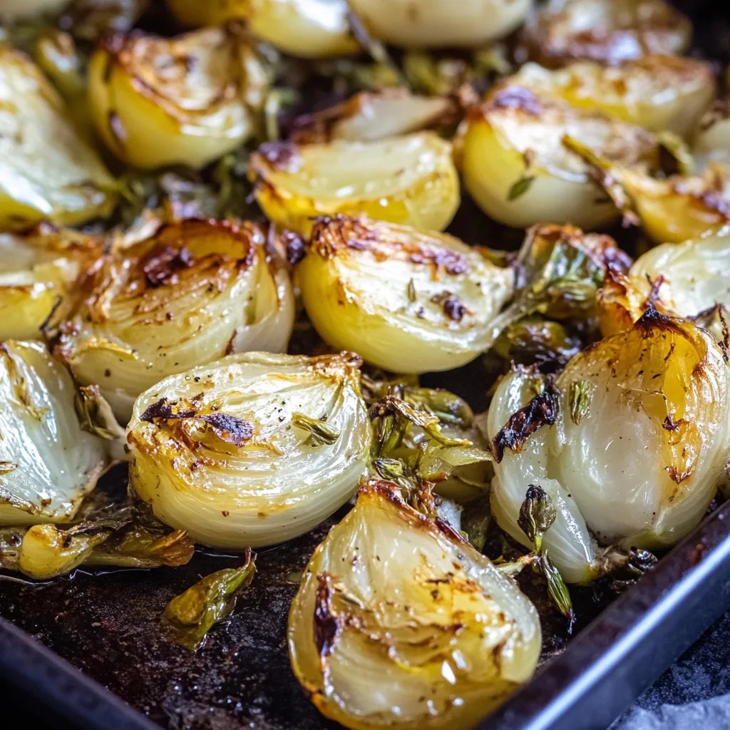 Herbstlicher Rosenkohl aus dem Backofen