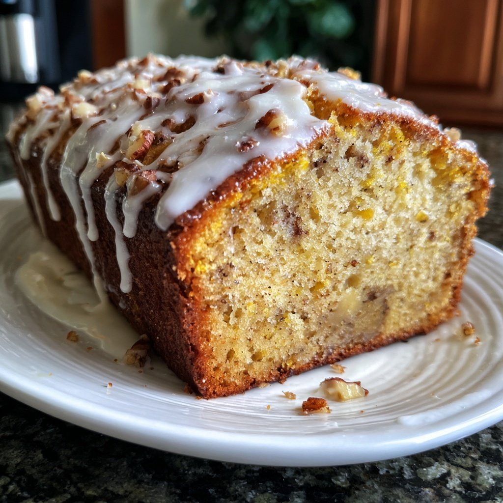 Bananenkuchen mit Vanille