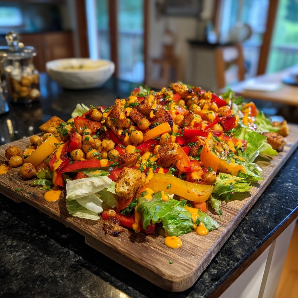 Grill Beilagen Salat Mit Kichererbsen