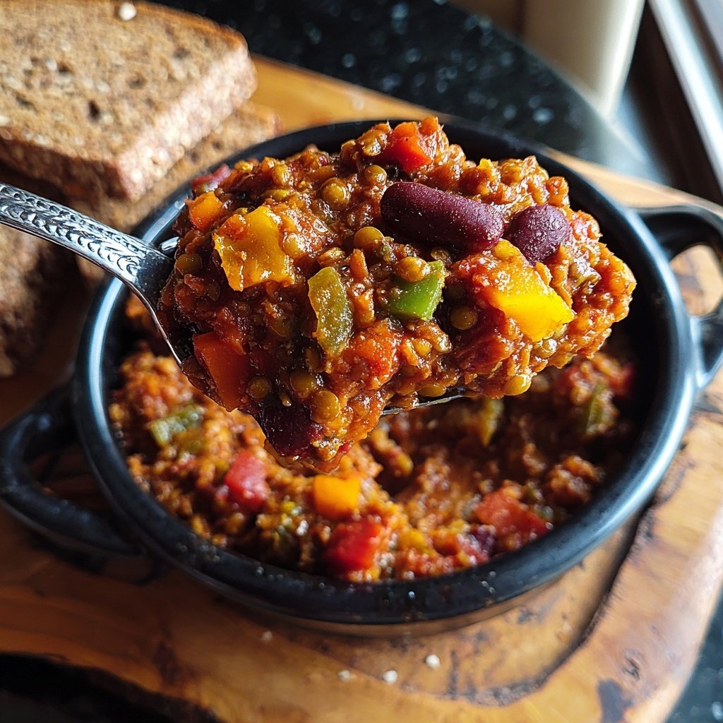 Chili sin Carne mit Linsen