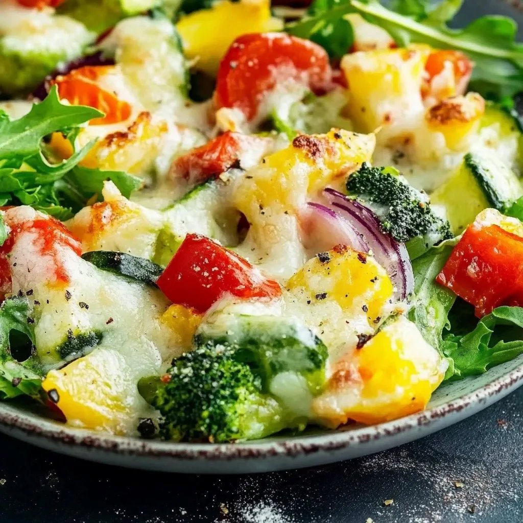 Bunter Gemüseauflauf