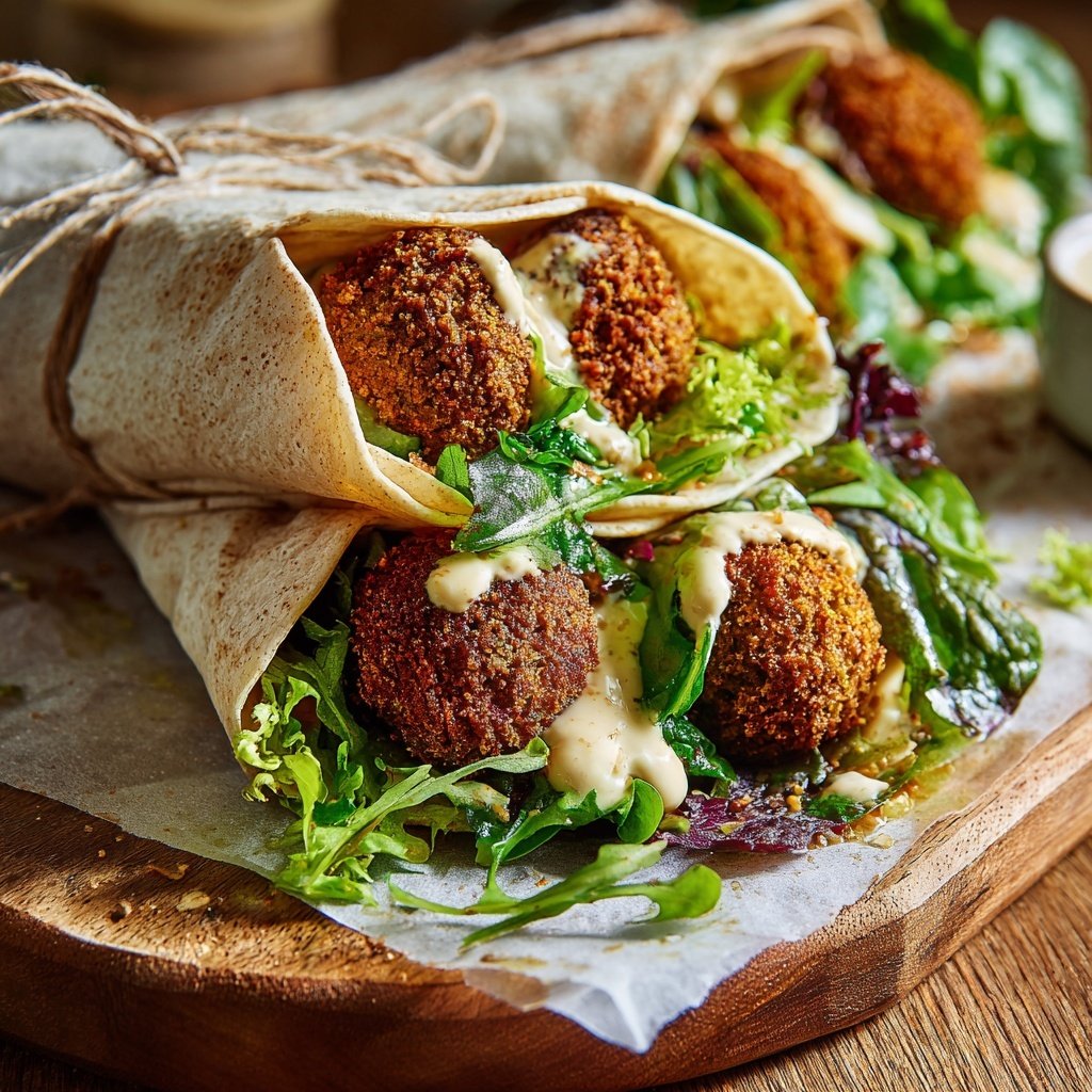 Wraps mit Falafel