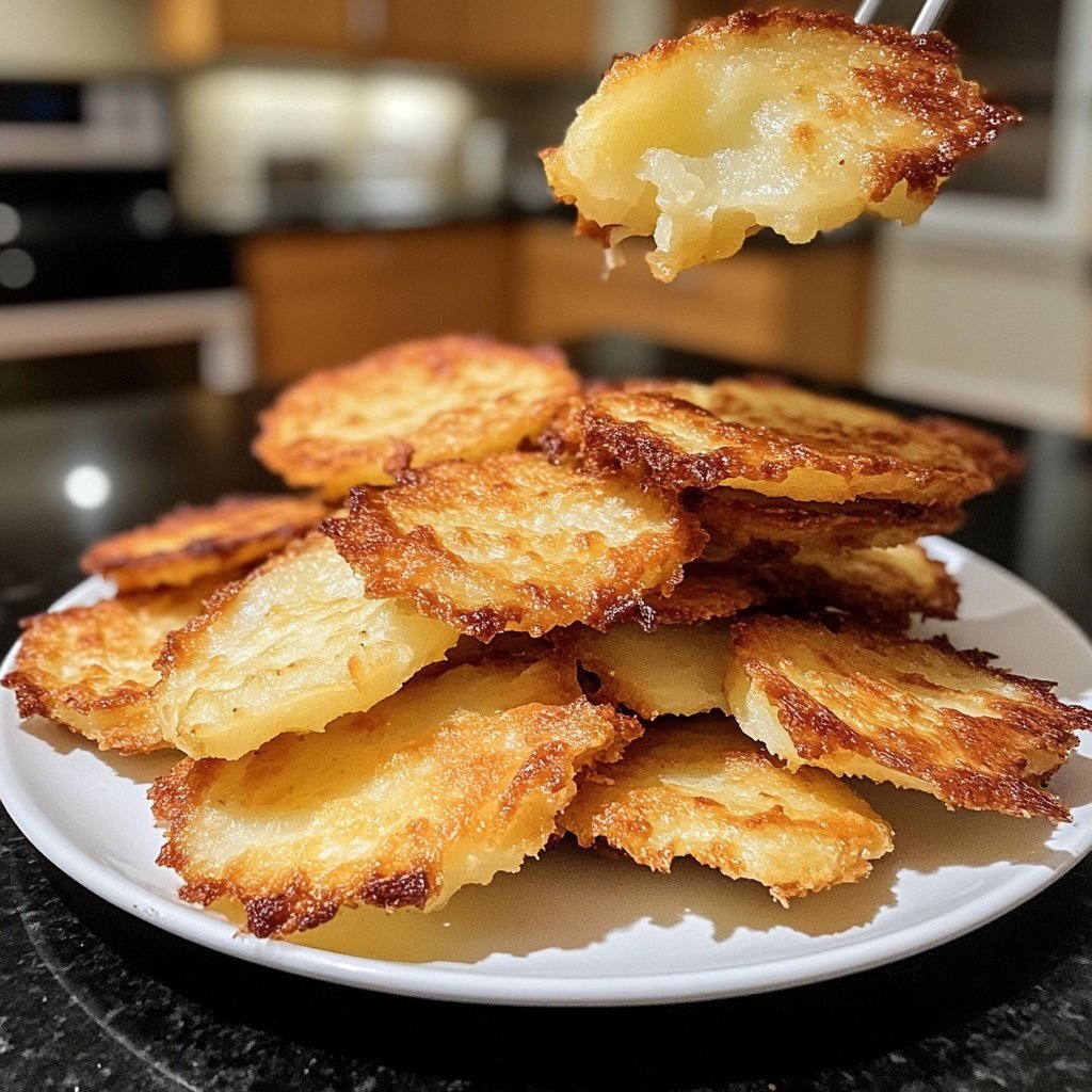 Knusprige Kartoffelpuffer