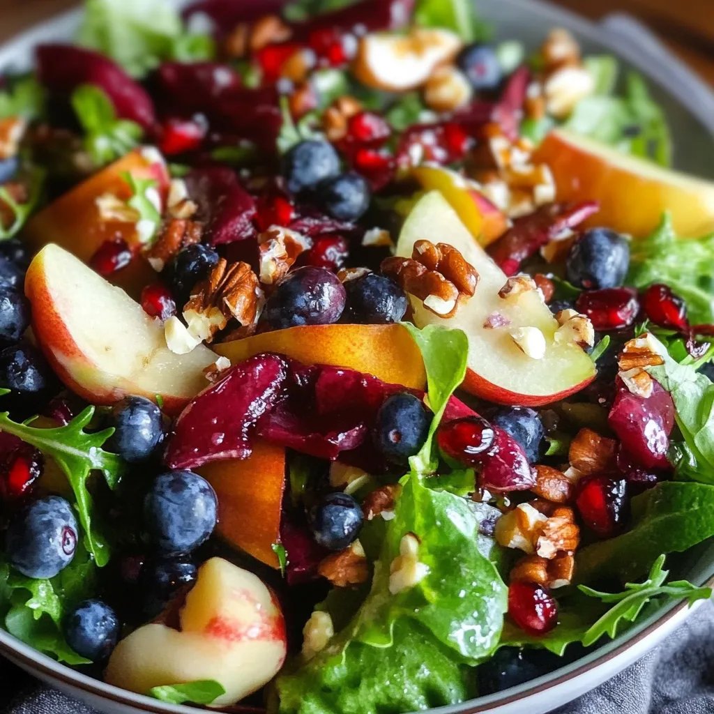 Granatapfel-Feta-Weihnachtssalat