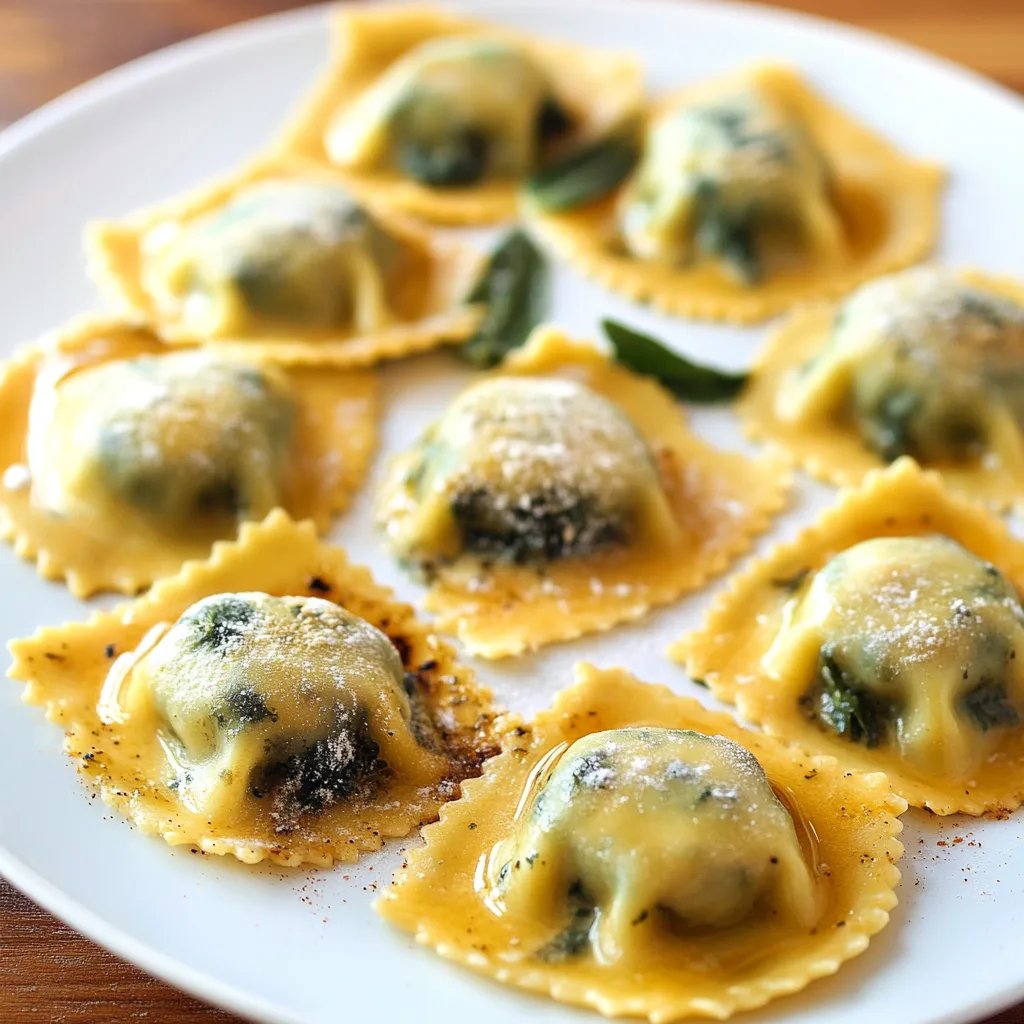 Spinat-Ricotta-Ravioli