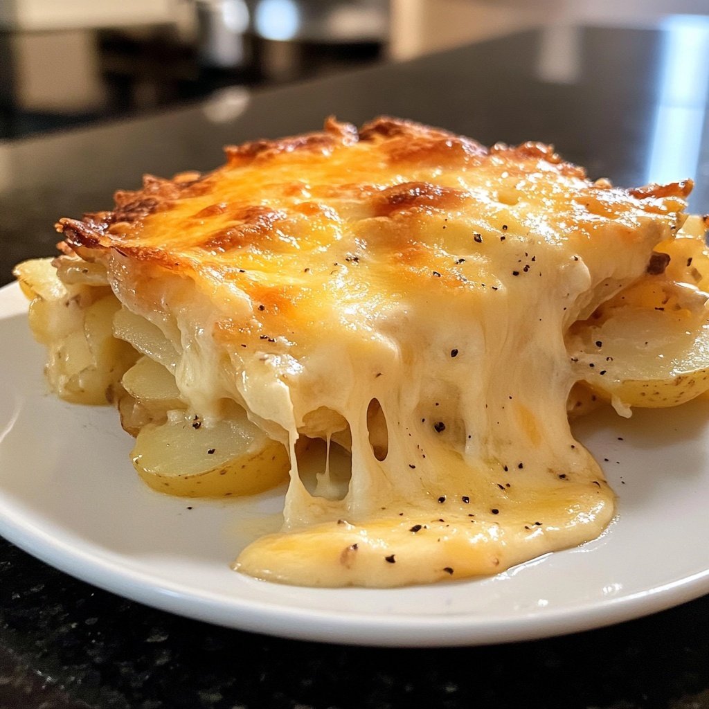 Käse-Kartoffelgratin