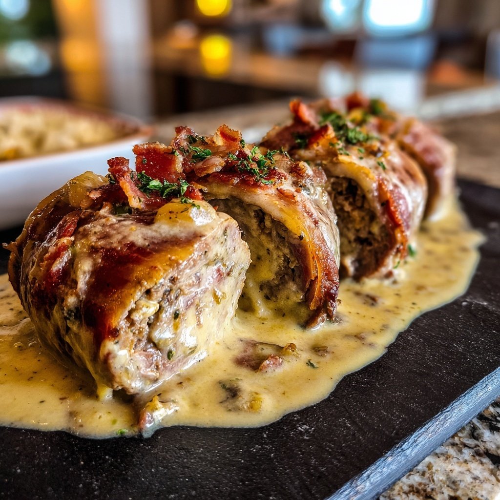 Hausmannskost Rinderrouladen mit Rahmsoße