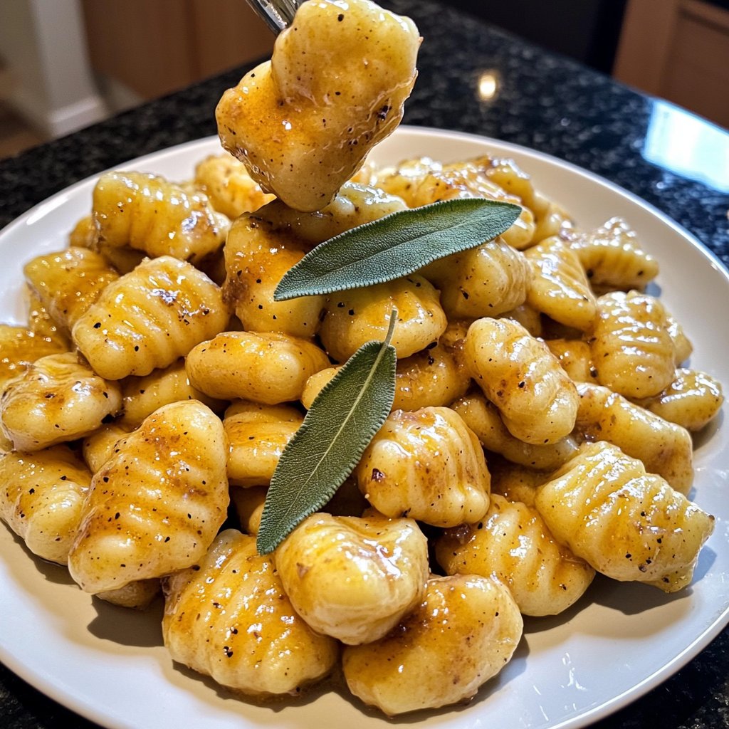 Gnocchi mit Kürbissauce