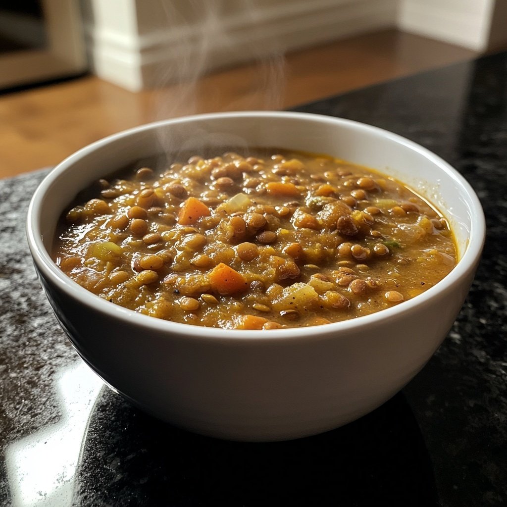 Linsensuppe mit Kreuzkümmel